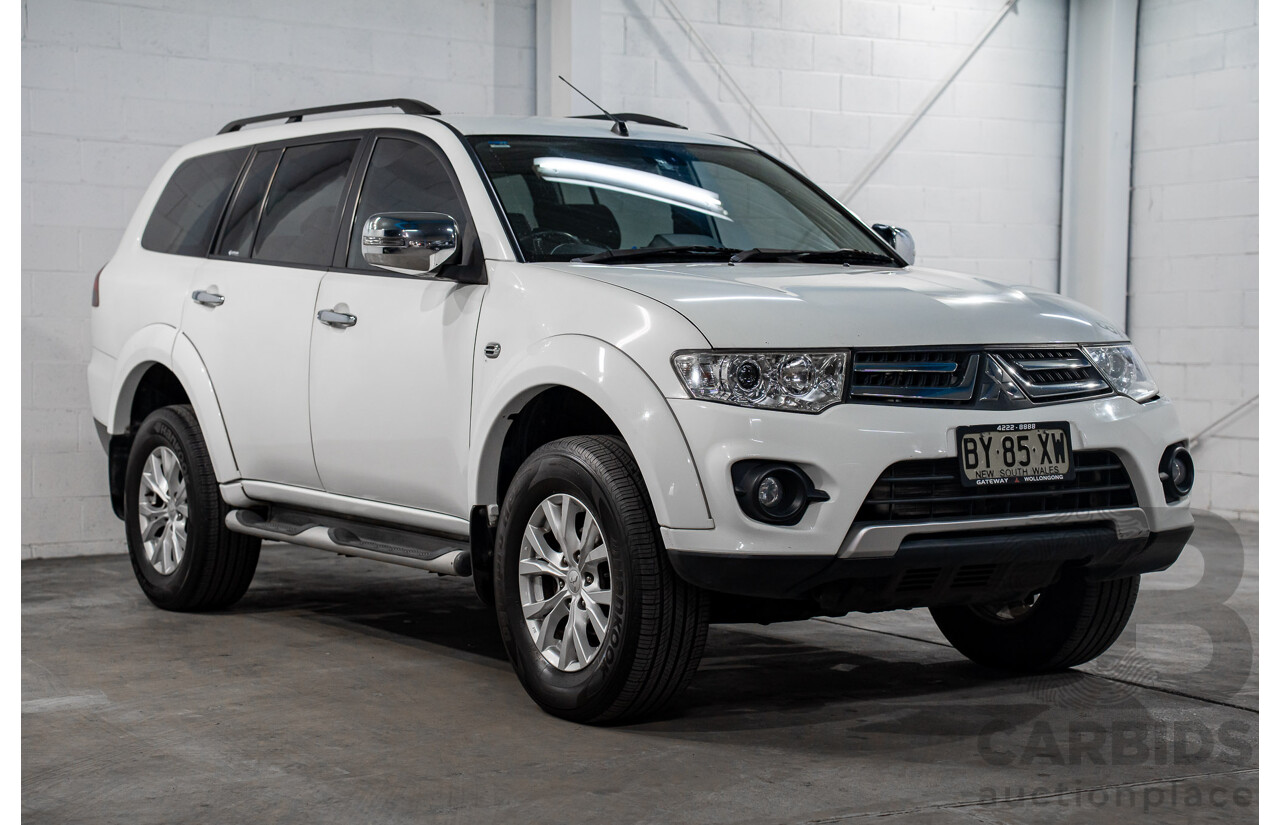 01/2014 Mitsubishi Challenger LS (4x4) PC MY14 4d Wagon White Turbo Diesel 2.5L