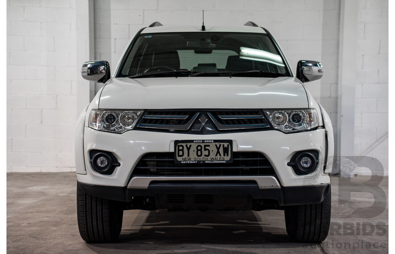 01/2014 Mitsubishi Challenger LS (4x4) PC MY14 4d Wagon White Turbo Diesel 2.5L