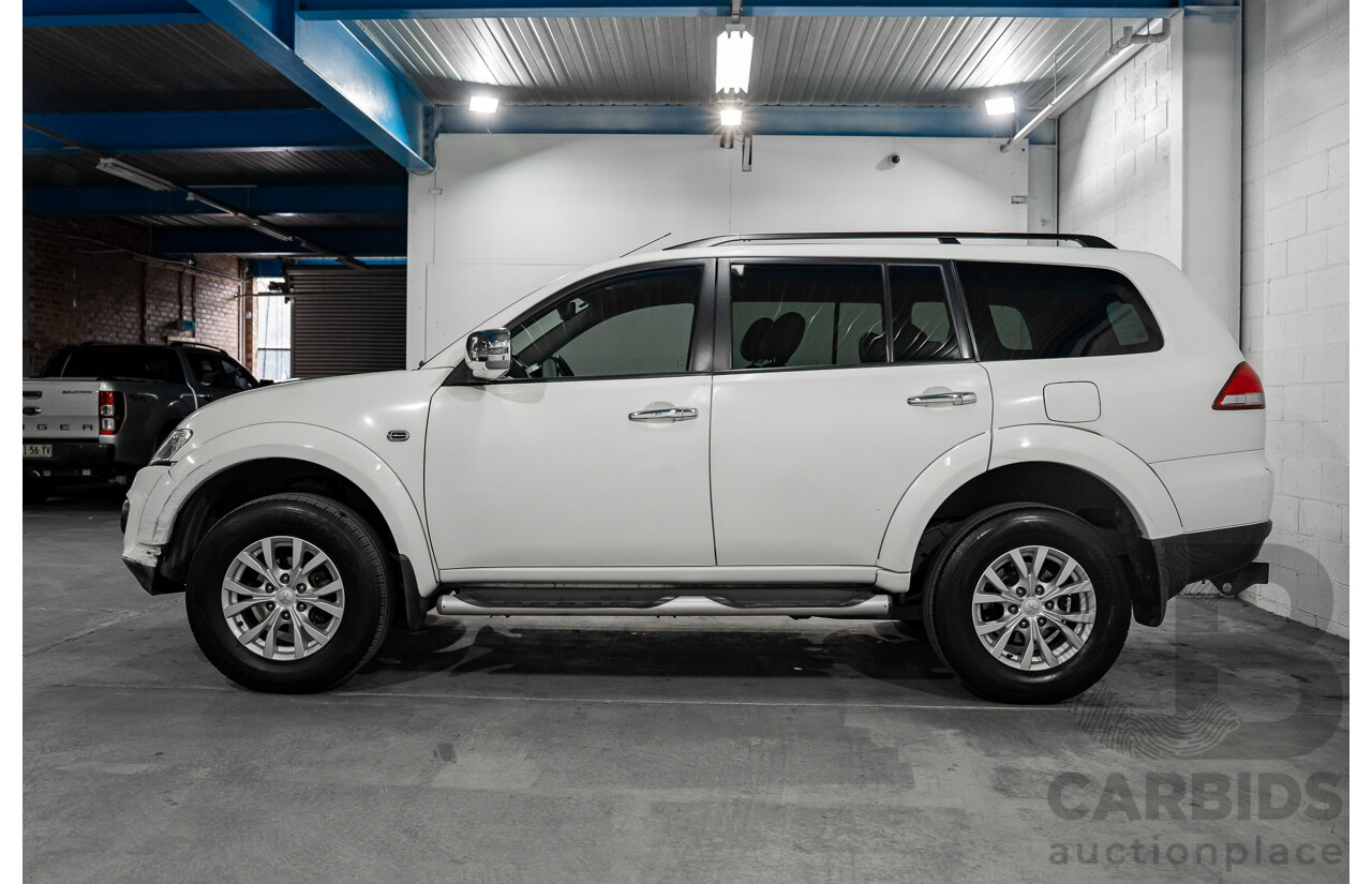 01/2014 Mitsubishi Challenger LS (4x4) PC MY14 4d Wagon White Turbo Diesel 2.5L