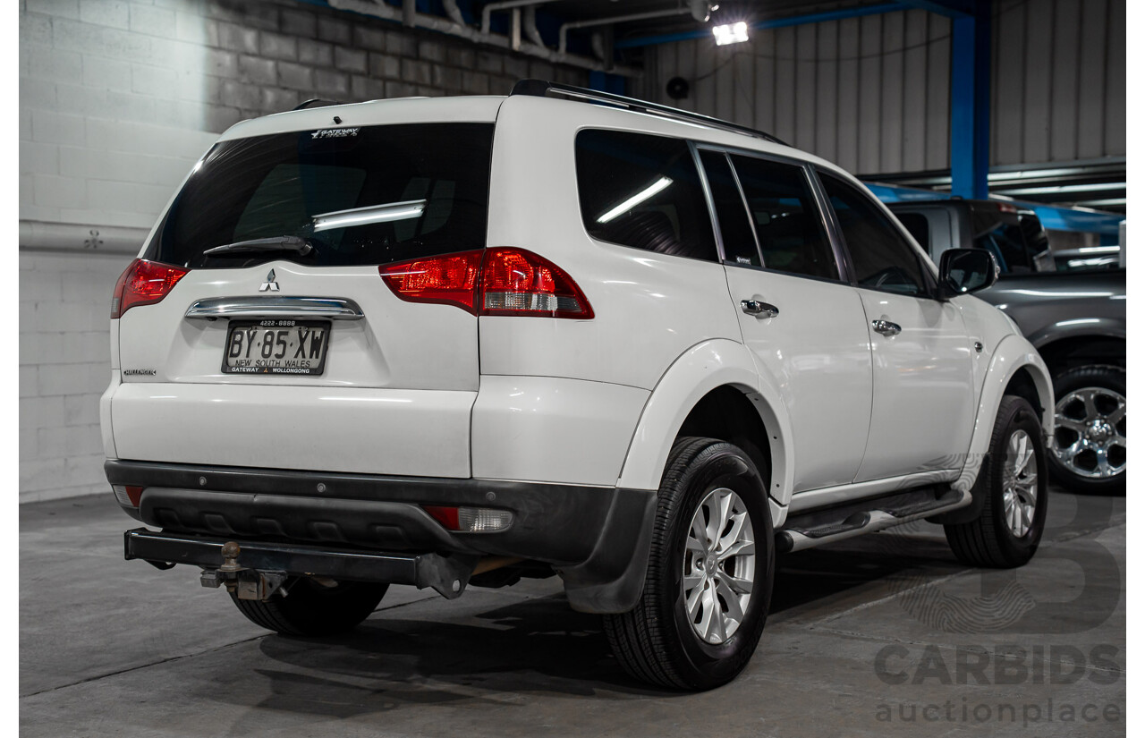 01/2014 Mitsubishi Challenger LS (4x4) PC MY14 4d Wagon White Turbo Diesel 2.5L
