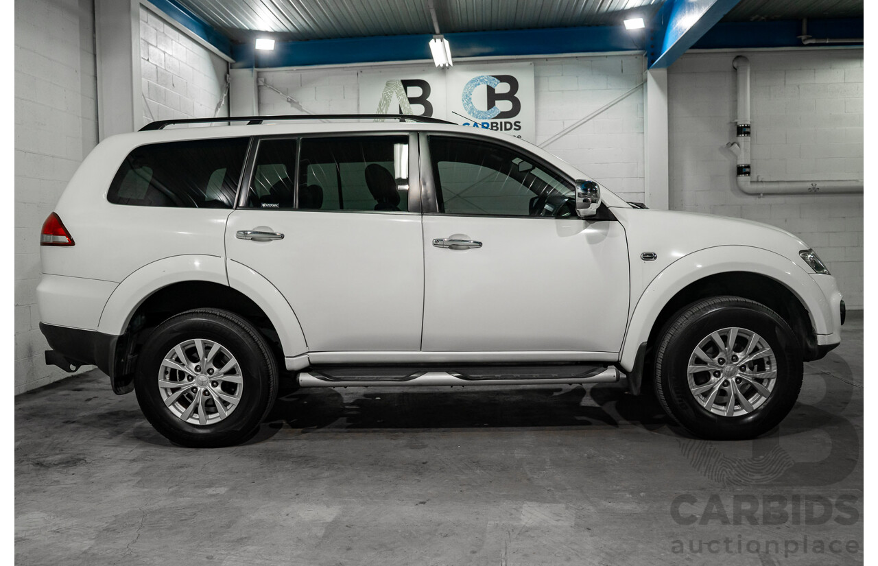 01/2014 Mitsubishi Challenger LS (4x4) PC MY14 4d Wagon White Turbo Diesel 2.5L