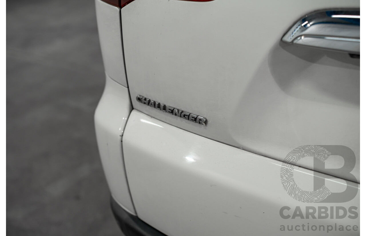 01/2014 Mitsubishi Challenger LS (4x4) PC MY14 4d Wagon White Turbo Diesel 2.5L