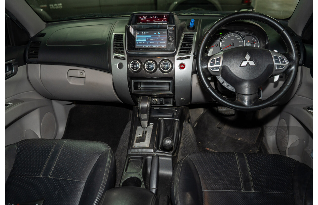 01/2014 Mitsubishi Challenger LS (4x4) PC MY14 4d Wagon White Turbo Diesel 2.5L