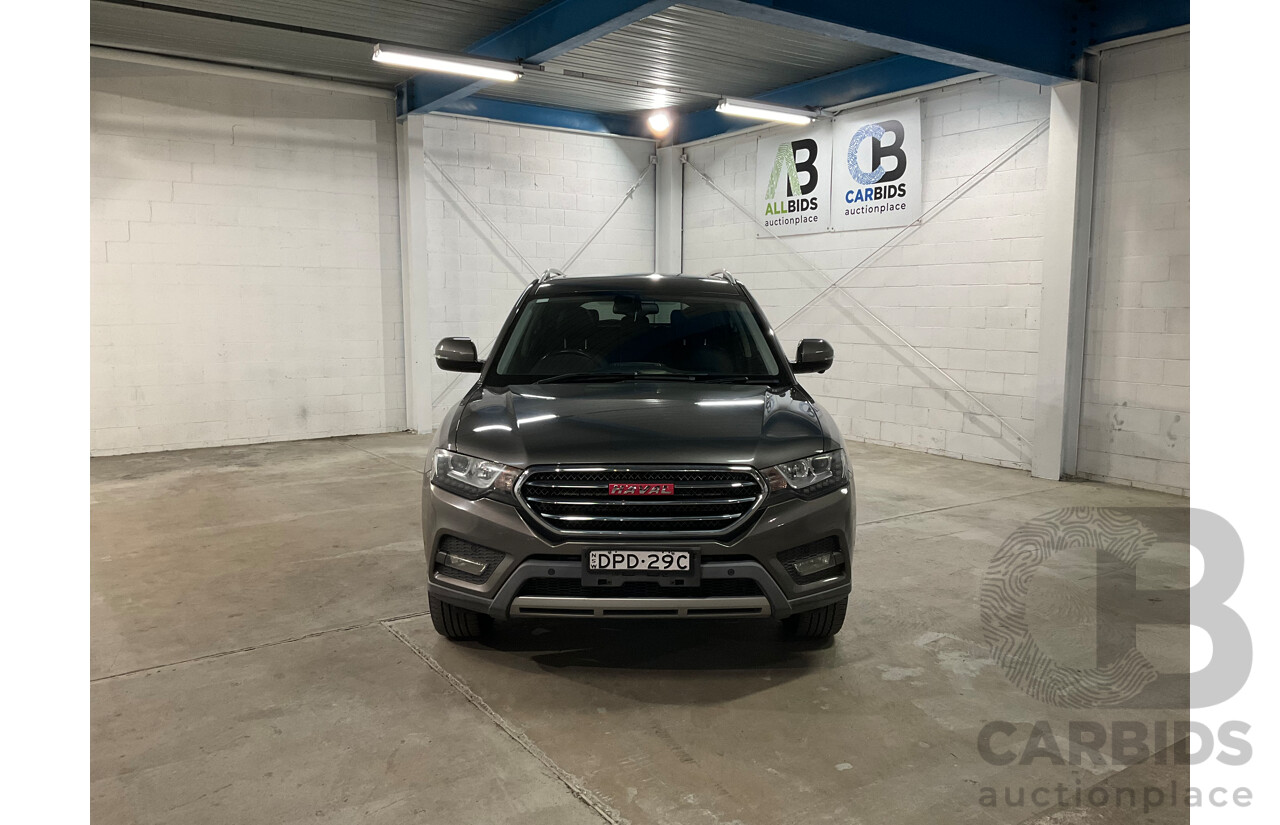 07/2017 Haval H6 Lux (FWD) MKY 4D Wagon Grey Turbo 2.0L