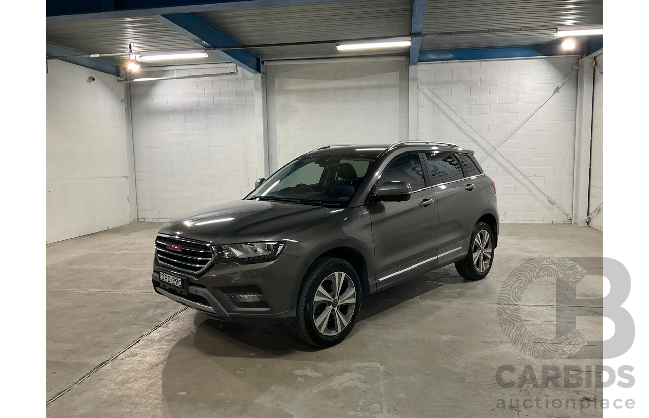 07/2017 Haval H6 Lux (FWD) MKY 4D Wagon Grey Turbo 2.0L