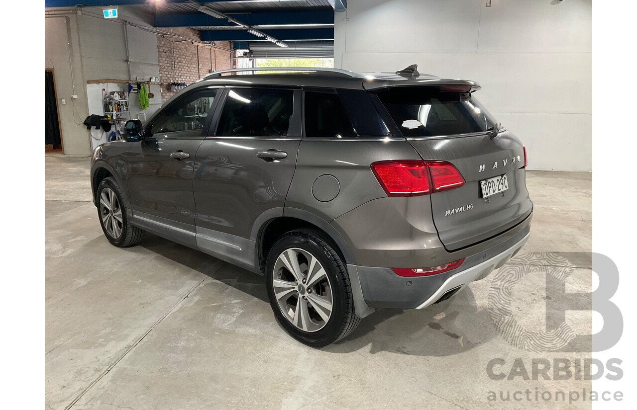 07/2017 Haval H6 Lux (FWD) MKY 4D Wagon Grey Turbo 2.0L