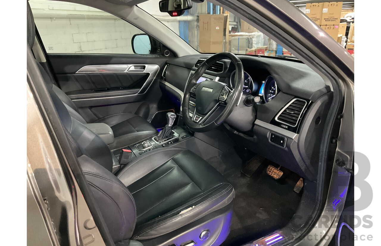 07/2017 Haval H6 Lux (FWD) MKY 4D Wagon Grey Turbo 2.0L