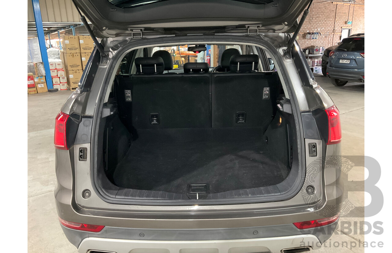 07/2017 Haval H6 Lux (FWD) MKY 4D Wagon Grey Turbo 2.0L