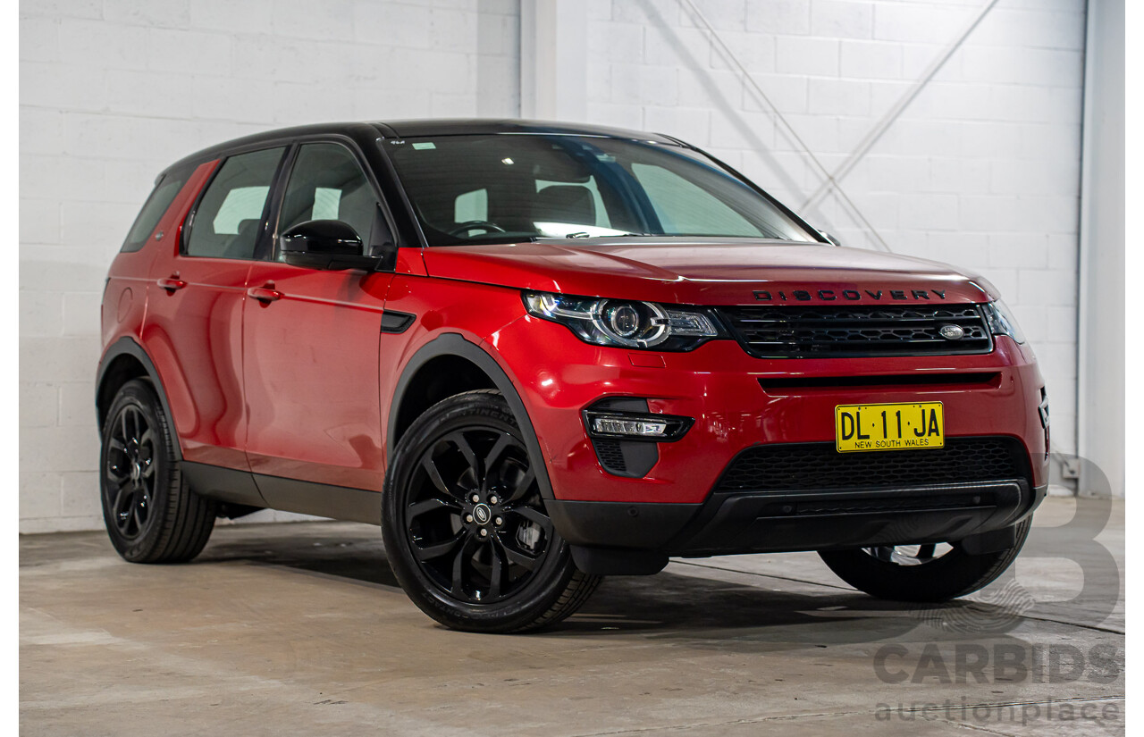 05/2016 Land Rover Discovery Sport SI4 SE (AWD) LC MY16.5 4d Wagon Firenze Red Metallic Turbo Diesel 2.0L