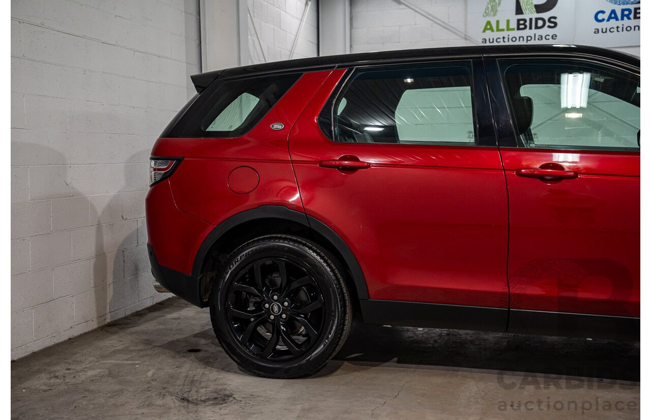 05/2016 Land Rover Discovery Sport SI4 SE (AWD) LC MY16.5 4d Wagon Firenze Red Metallic Turbo Diesel 2.0L