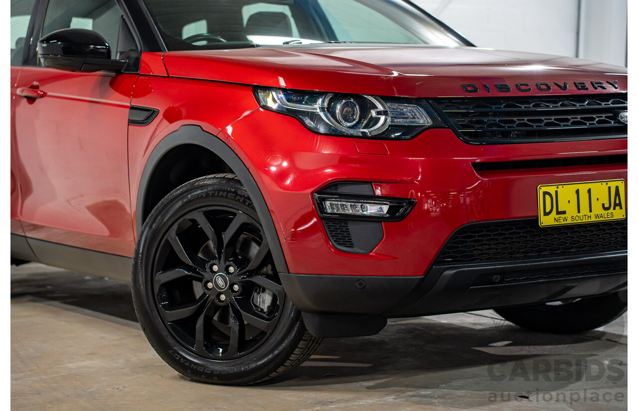 05/2016 Land Rover Discovery Sport SI4 SE (AWD) LC MY16.5 4d Wagon Firenze Red Metallic Turbo Diesel 2.0L