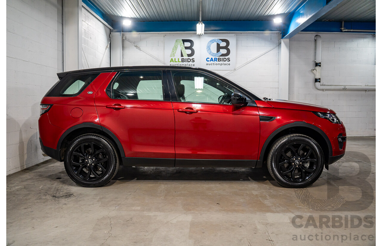 05/2016 Land Rover Discovery Sport SI4 SE (AWD) LC MY16.5 4d Wagon Firenze Red Metallic Turbo Diesel 2.0L