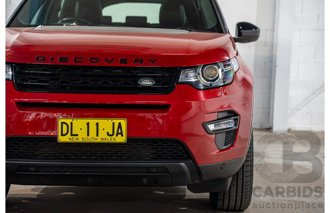 05/2016 Land Rover Discovery Sport SI4 SE (AWD) LC MY16.5 4d Wagon Firenze Red Metallic Turbo Diesel 2.0L