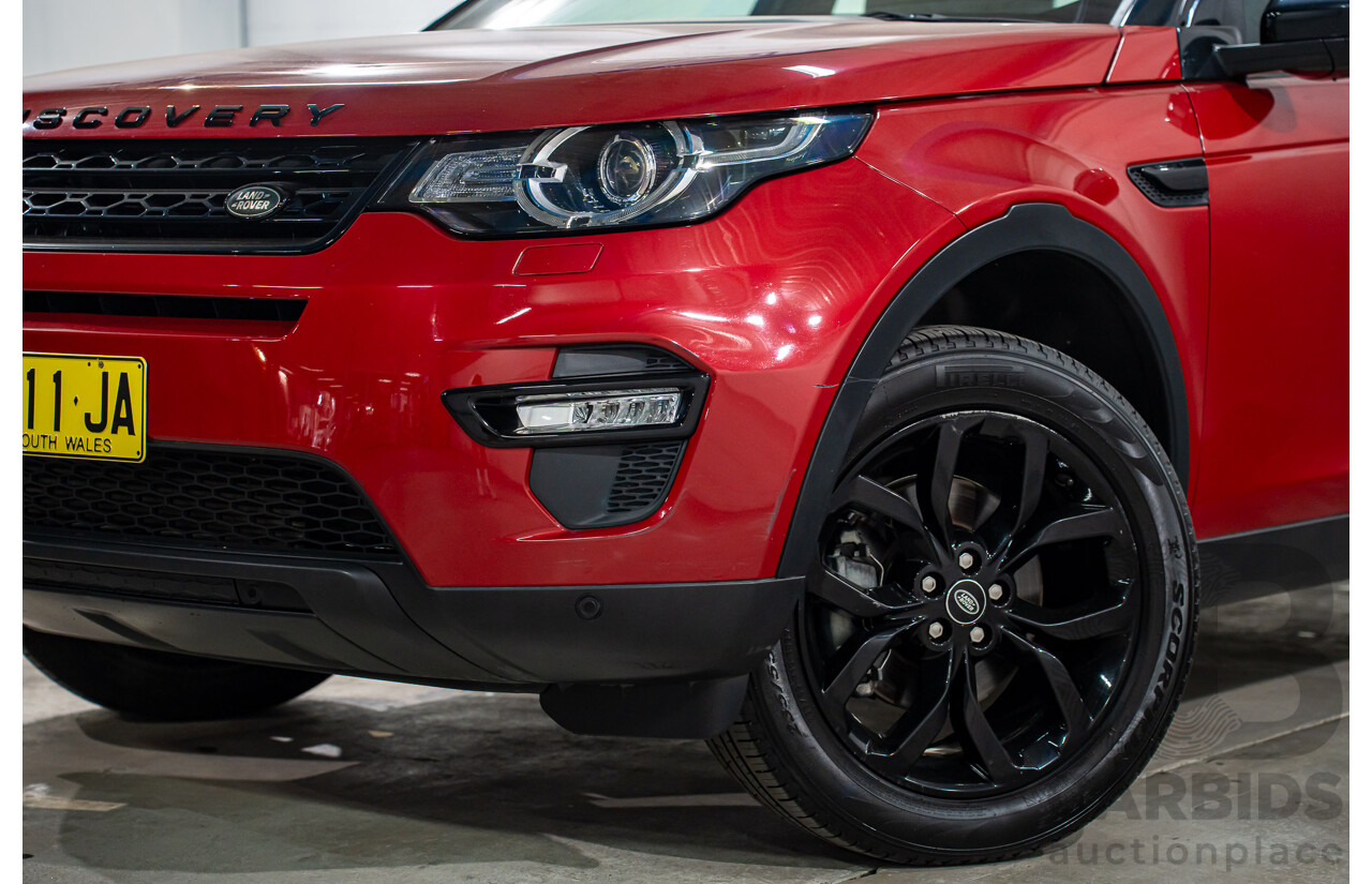 05/2016 Land Rover Discovery Sport SI4 SE (AWD) LC MY16.5 4d Wagon Firenze Red Metallic Turbo Diesel 2.0L