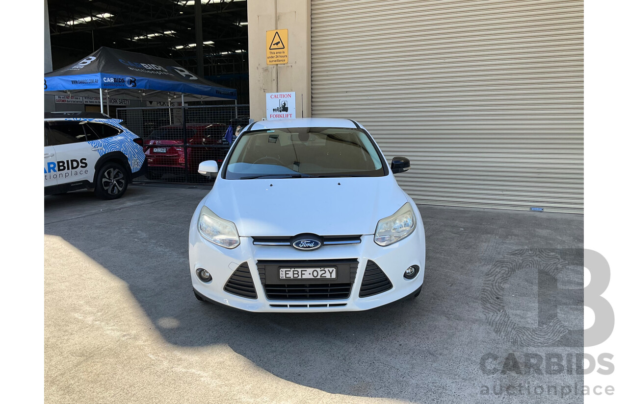 07/2015 Ford Focus Trend (FWD) LW MK2 MY14 5D Hatchback White 2.0L