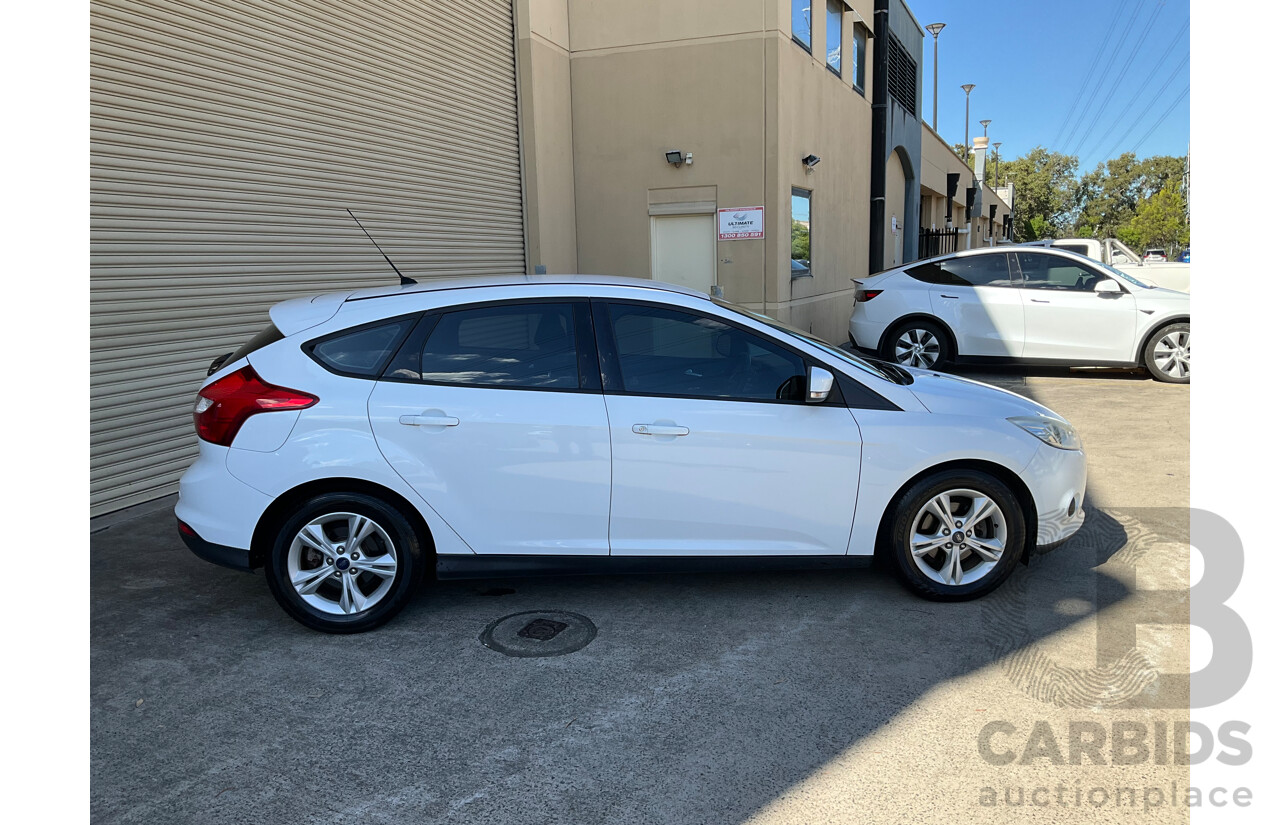 07/2015 Ford Focus Trend (FWD) LW MK2 MY14 5D Hatchback White 2.0L