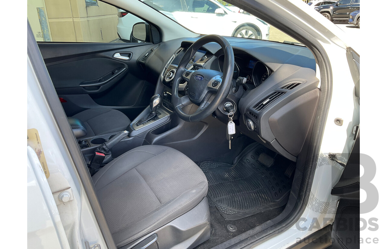 07/2015 Ford Focus Trend (FWD) LW MK2 MY14 5D Hatchback White 2.0L