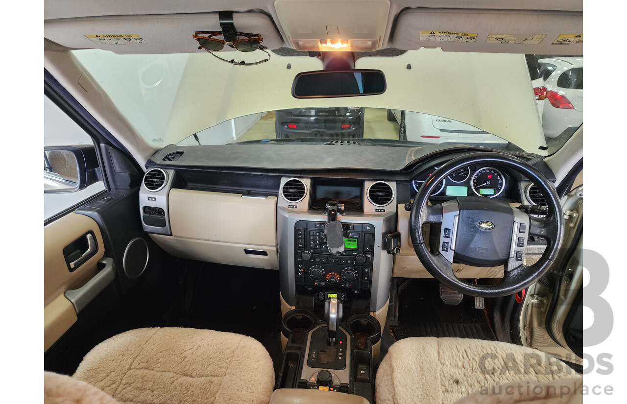 10/2008 Land Rover Discovery 3 SE MY08 4d Wagon Beige 2.7L