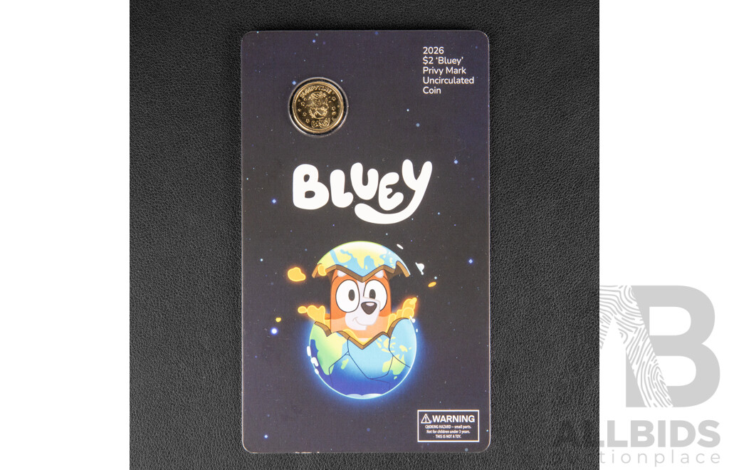 Five Australian RAM 2026 UNC Two Dollar Privy Mark Coins Including Sleepy Time, Camping, Granny Mobile, Baby Race, Rain