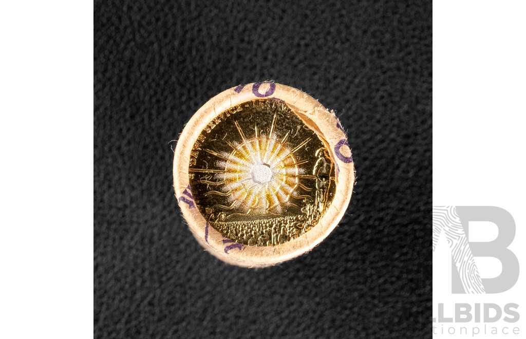 Australian RAM 2026 Two Dollar Coin Roll, Dawn Service
