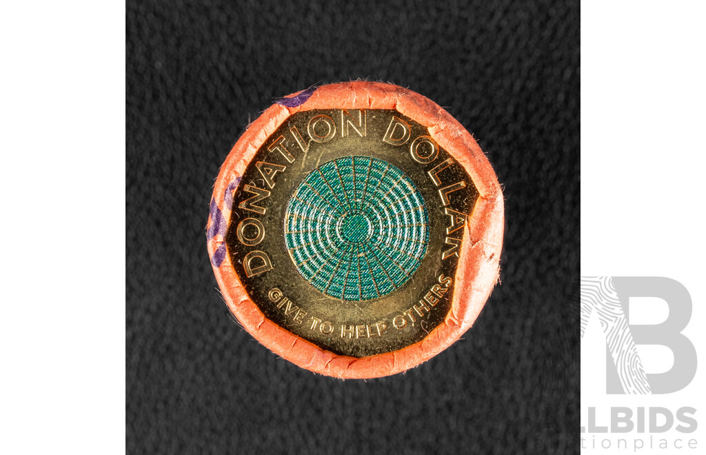 Australian 2020 One Dollar Coin Roll, Donation Dollar