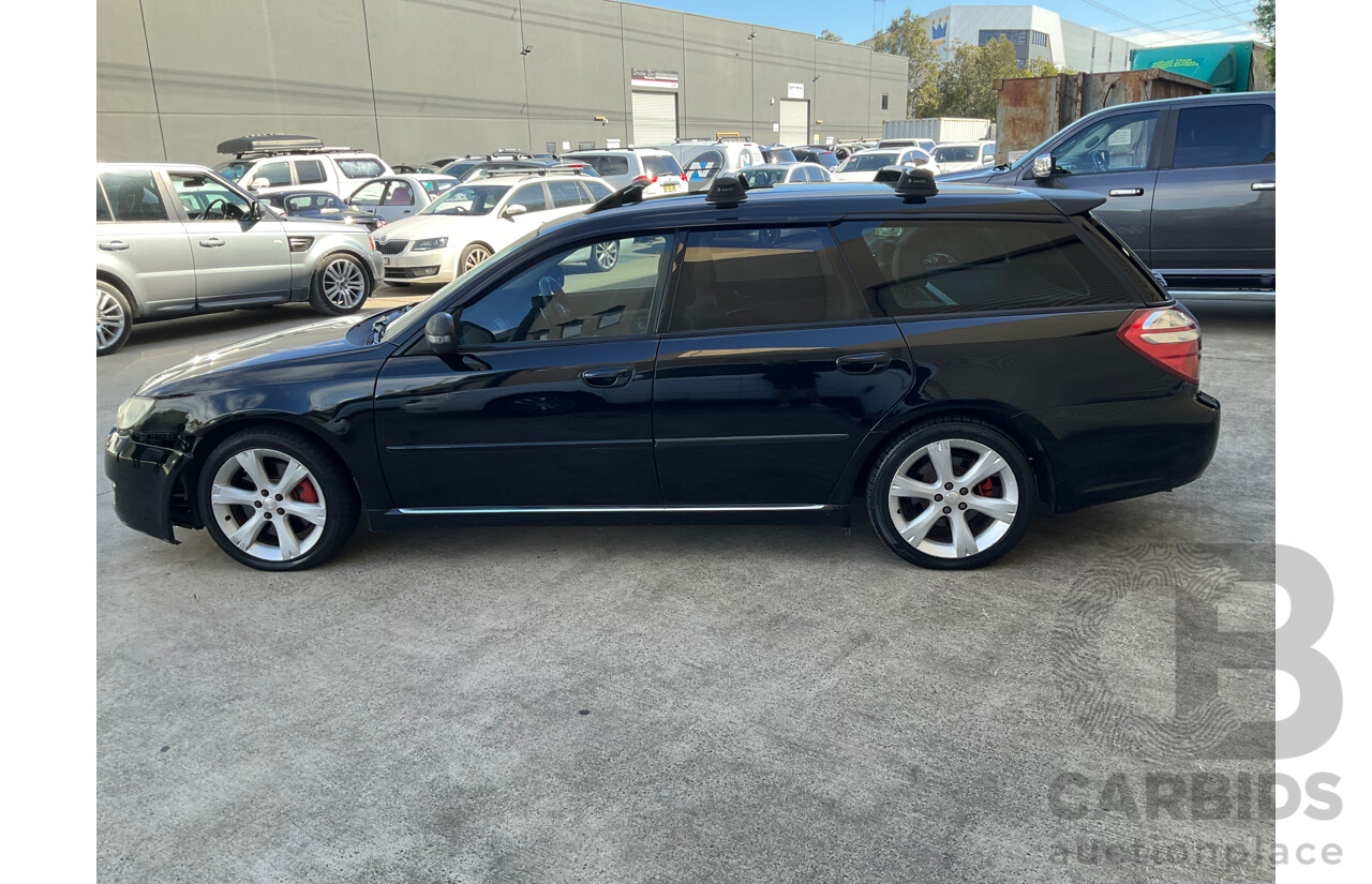 6/2007 Subaru Liberty 3.0R MY07 4d Wagon Black 3.0L