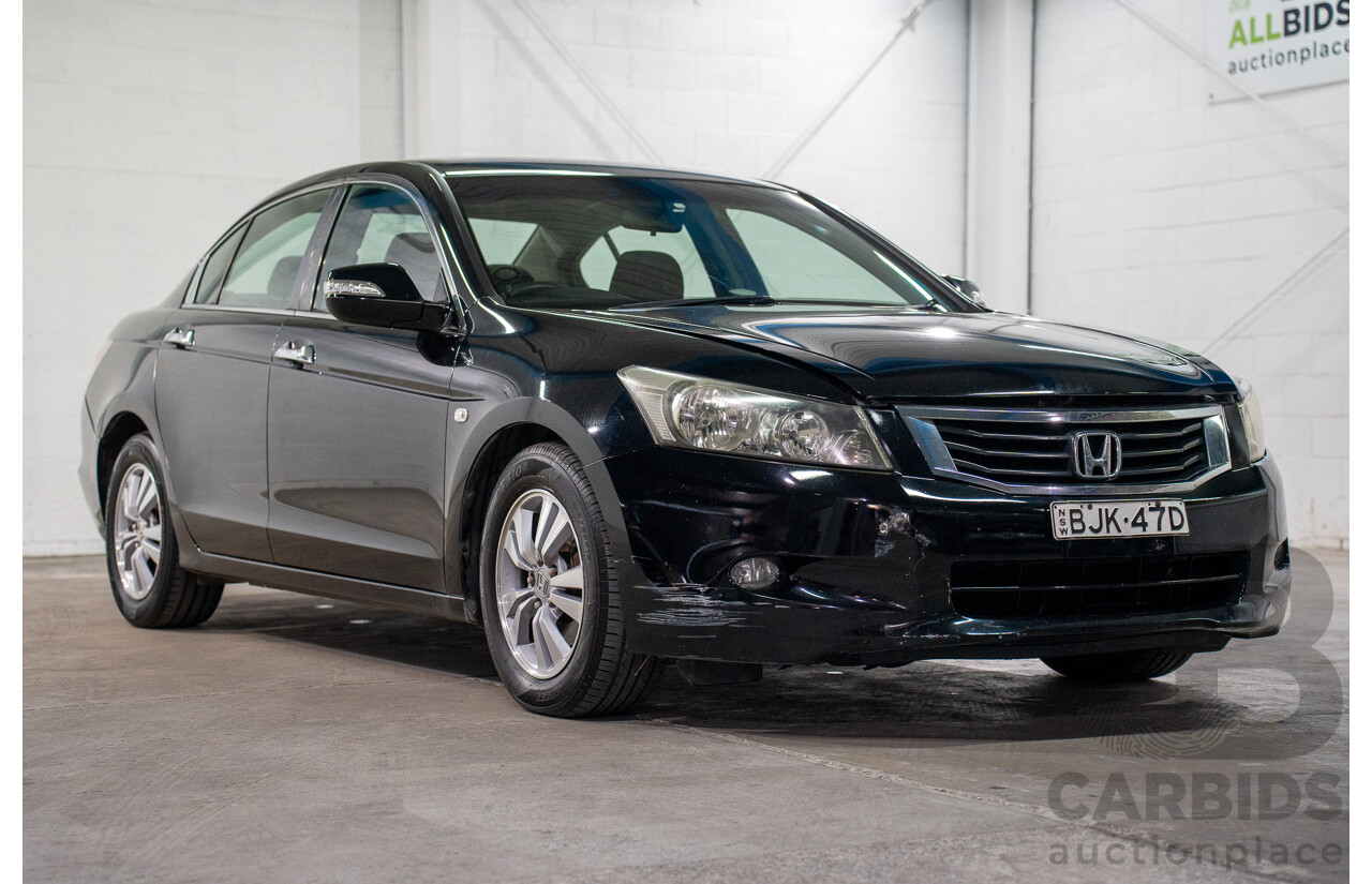 1/2009 Honda Accord VTi 50 4d Sedan Black 2.4L