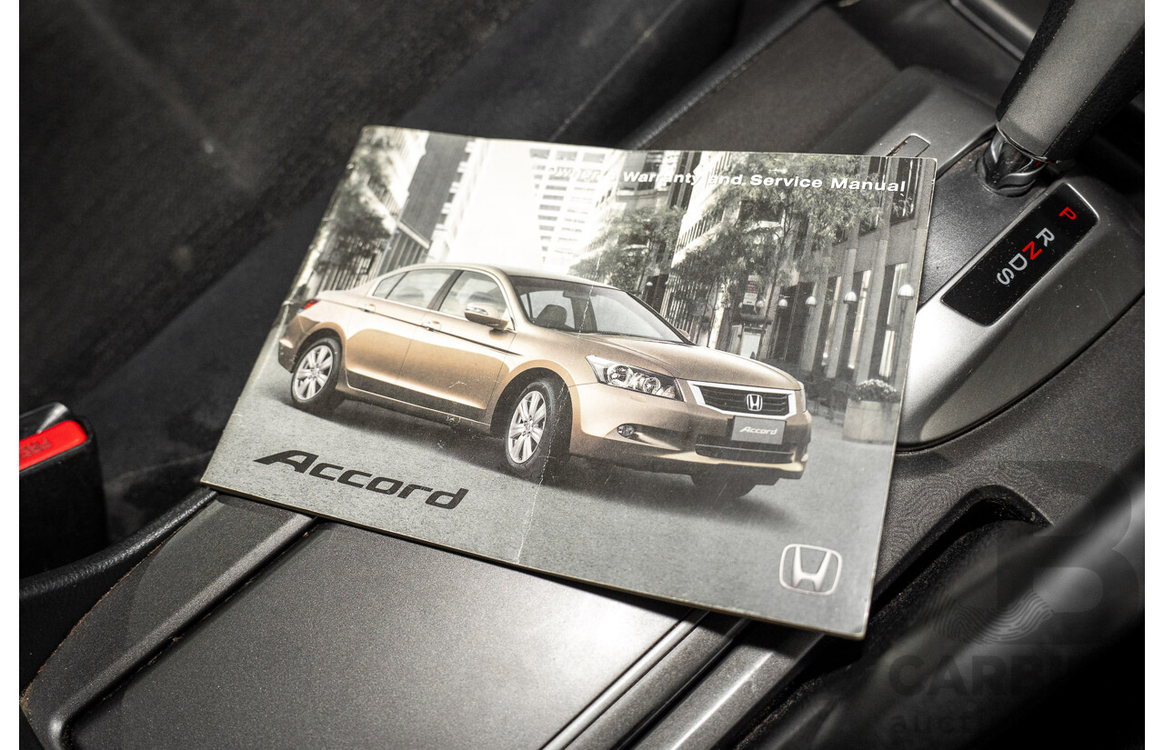 1/2009 Honda Accord VTi 50 4d Sedan Black 2.4L