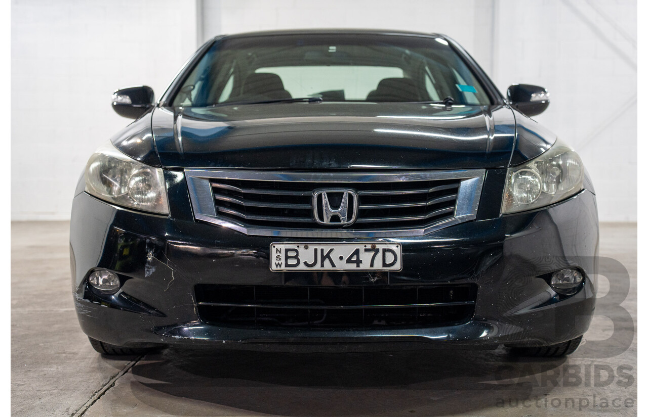 1/2009 Honda Accord VTi 50 4d Sedan Black 2.4L