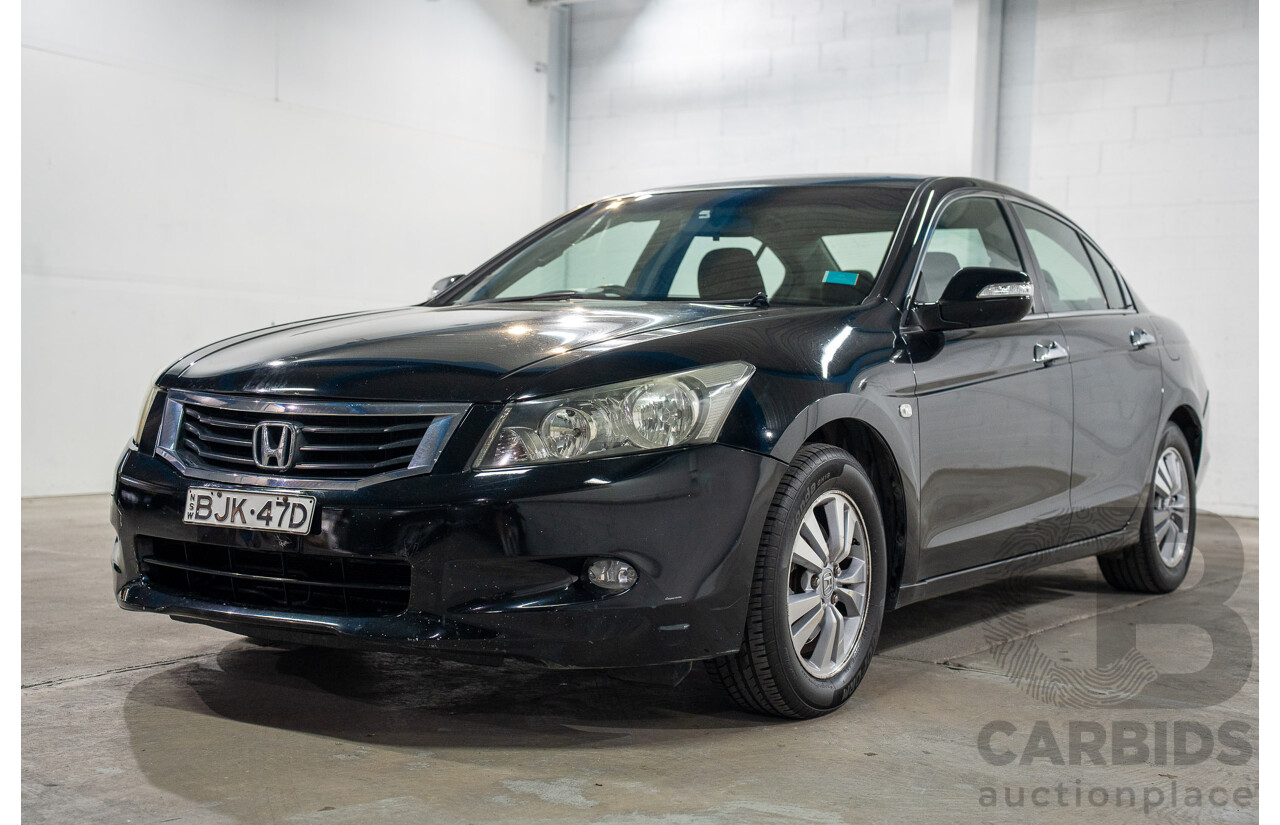 1/2009 Honda Accord VTi 50 4d Sedan Black 2.4L