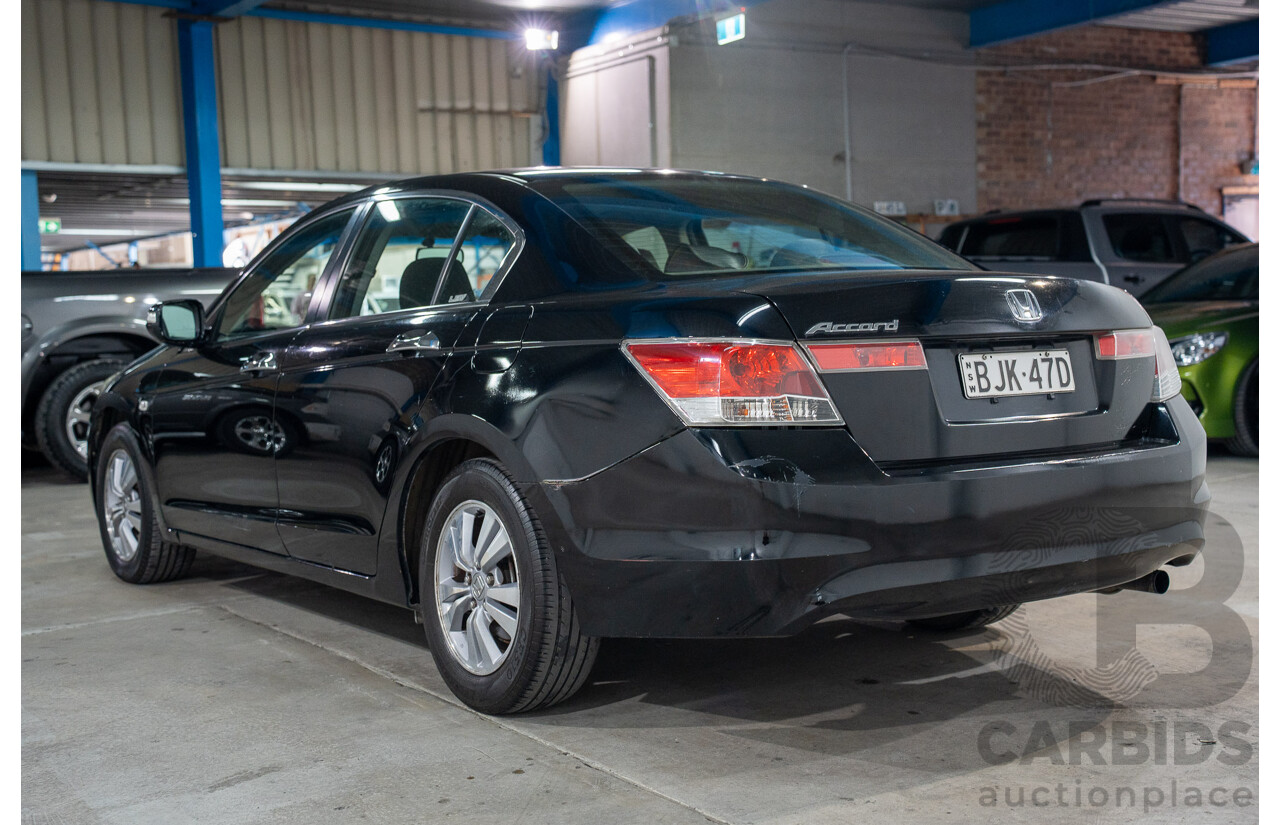 1/2009 Honda Accord VTi 50 4d Sedan Black 2.4L