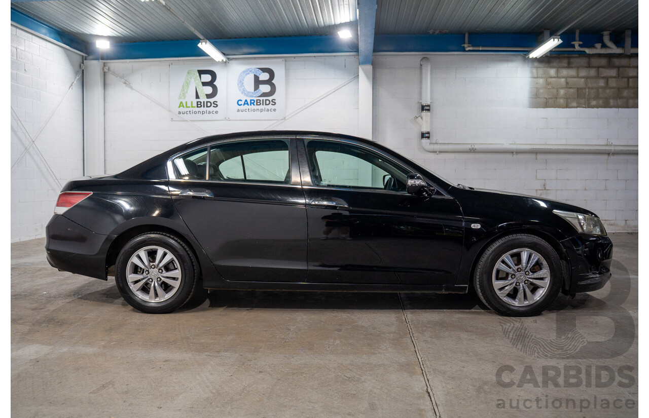 1/2009 Honda Accord VTi 50 4d Sedan Black 2.4L