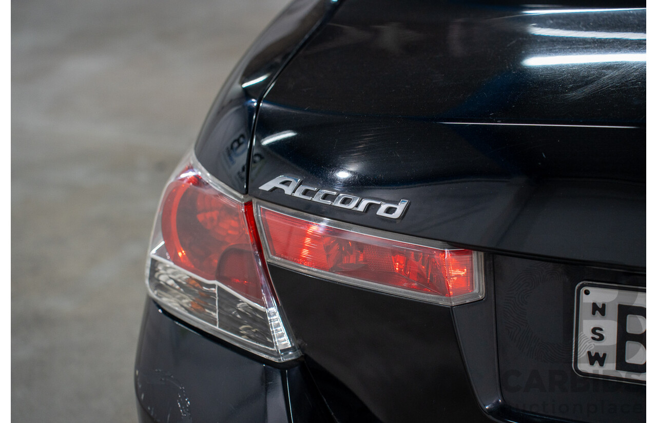 1/2009 Honda Accord VTi 50 4d Sedan Black 2.4L