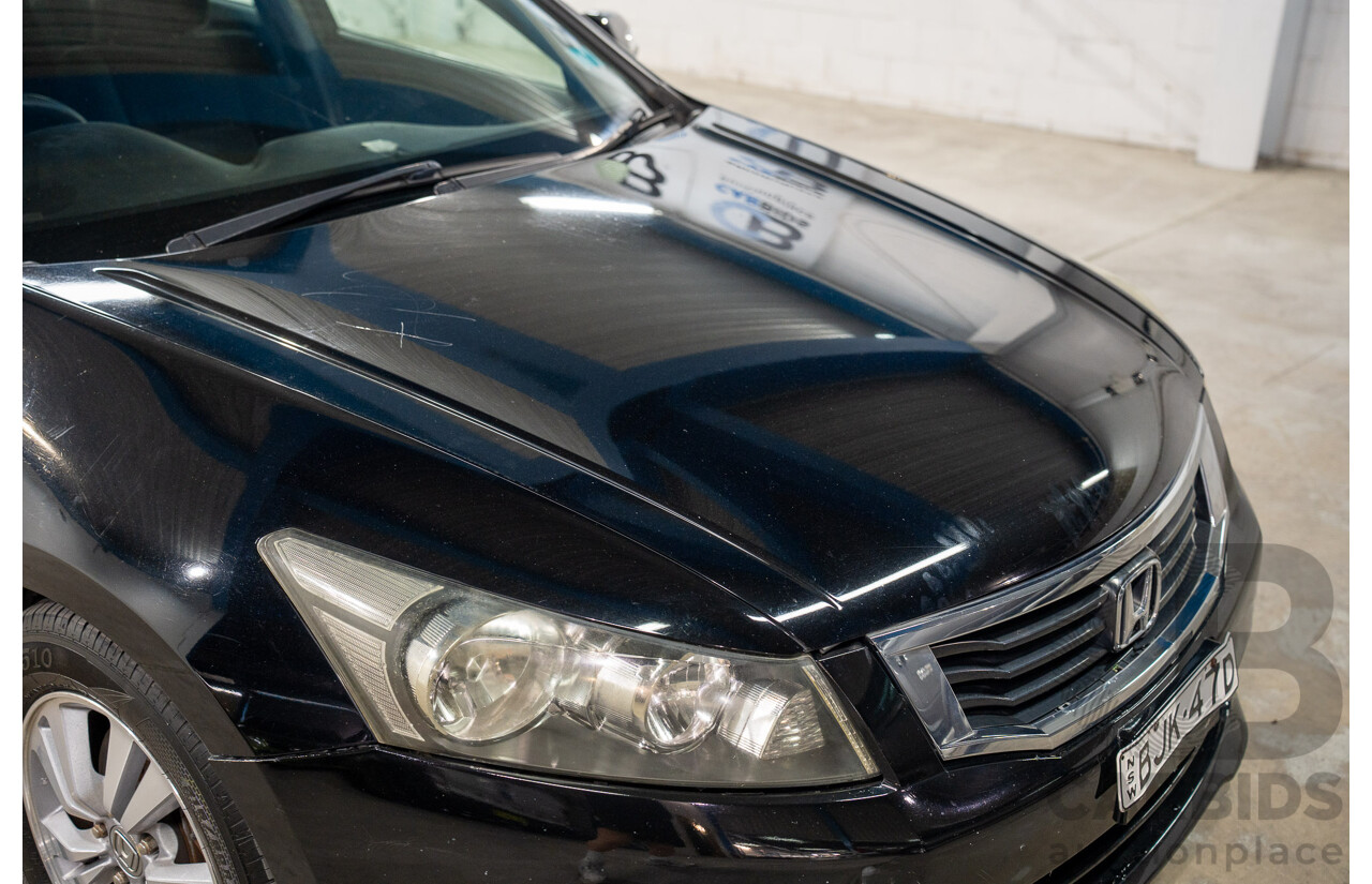 1/2009 Honda Accord VTi 50 4d Sedan Black 2.4L