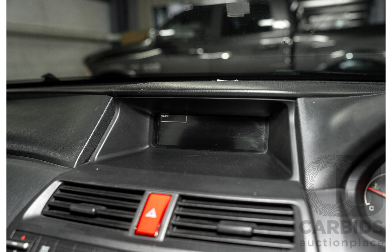 1/2009 Honda Accord VTi 50 4d Sedan Black 2.4L