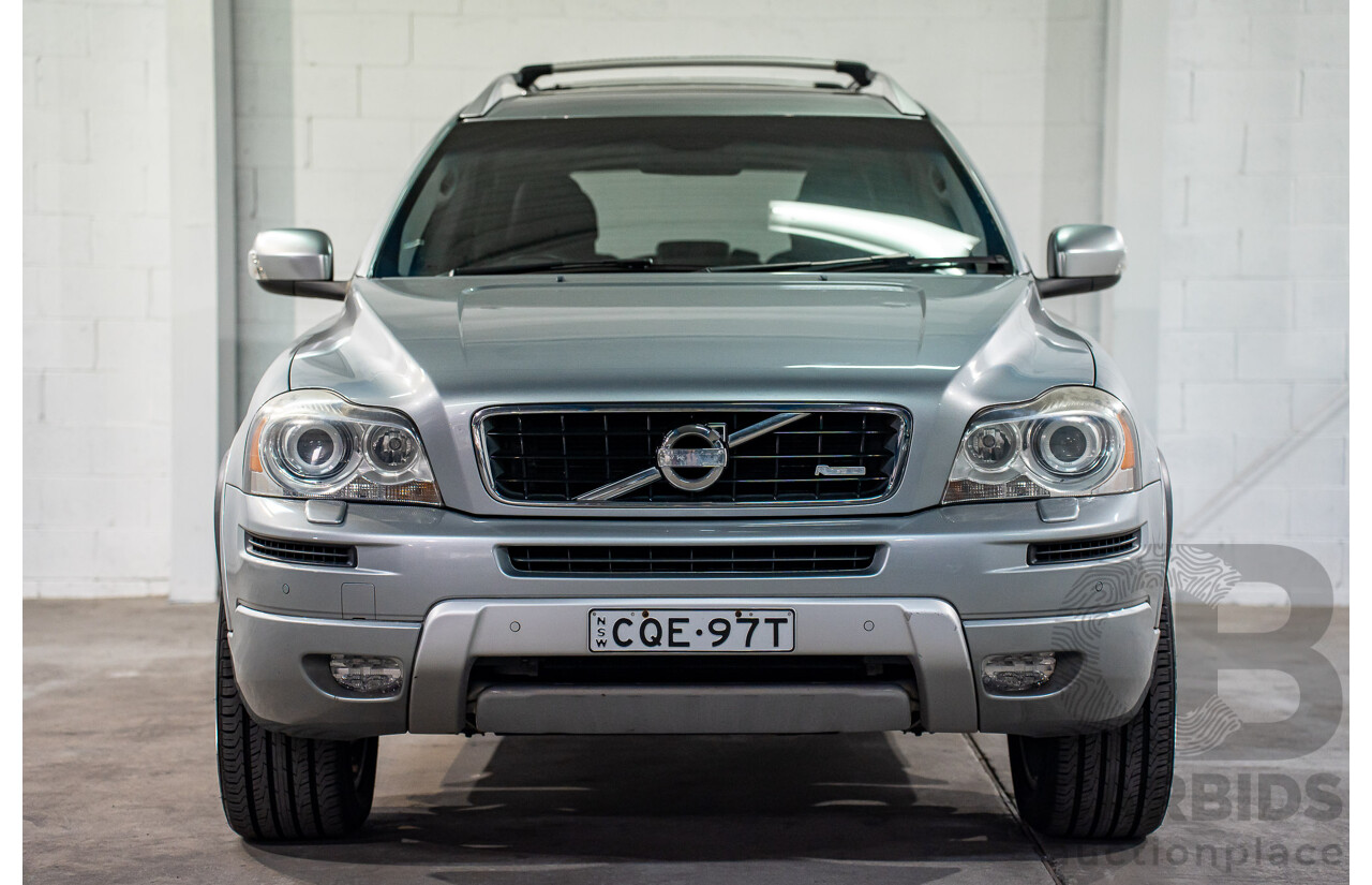 1/2013 Volvo XC90 3.2 R-Design MY12 4d Wagon Silver 3.2L