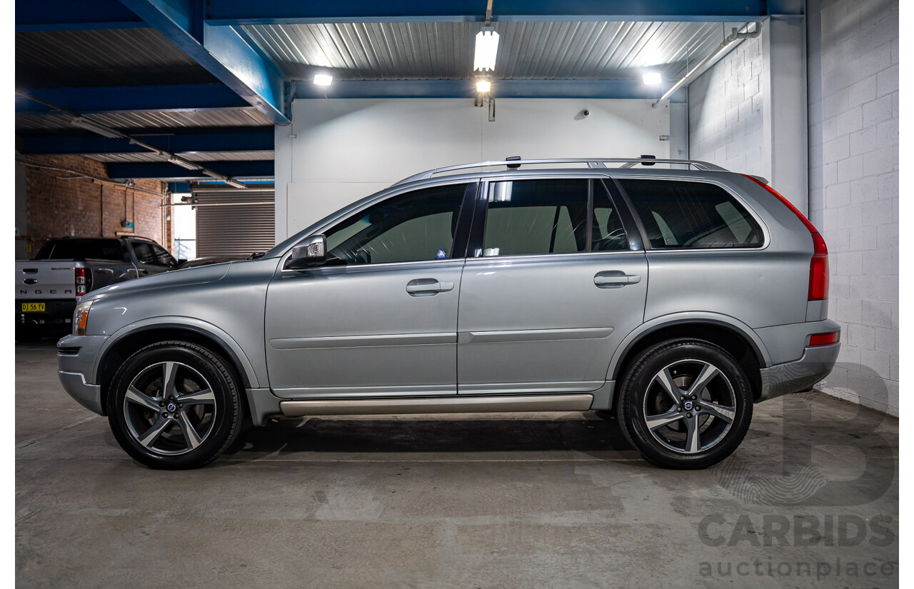 1/2013 Volvo XC90 3.2 R-Design MY12 4d Wagon Silver 3.2L