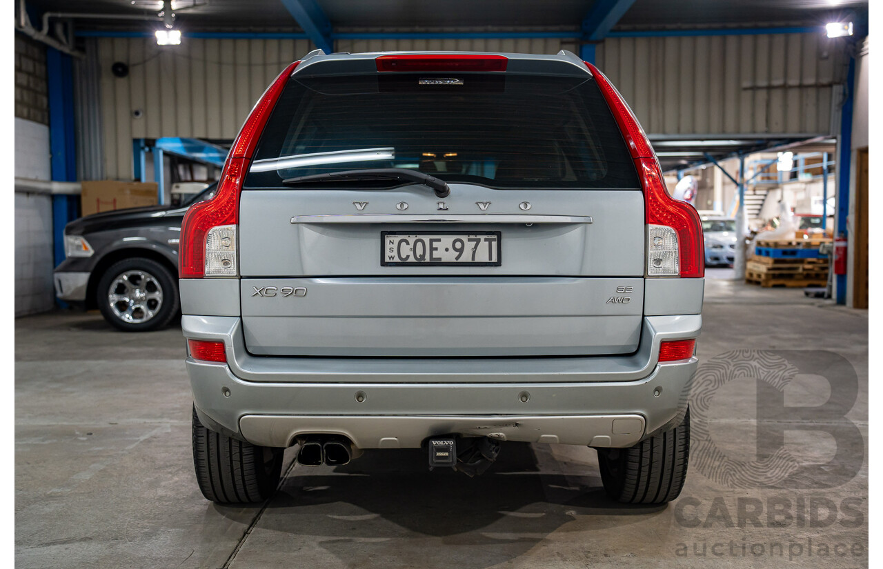 1/2013 Volvo XC90 3.2 R-Design MY12 4d Wagon Silver 3.2L