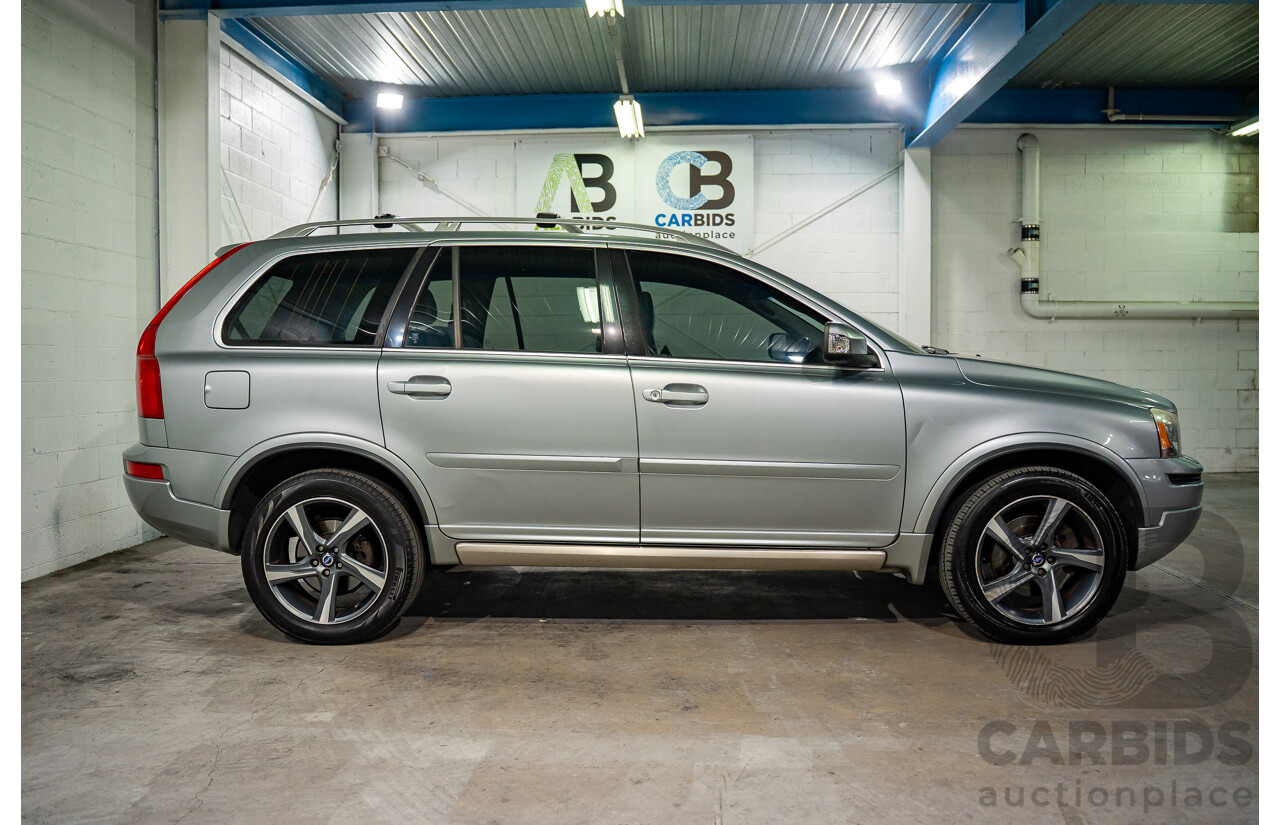 1/2013 Volvo XC90 3.2 R-Design MY12 4d Wagon Silver 3.2L