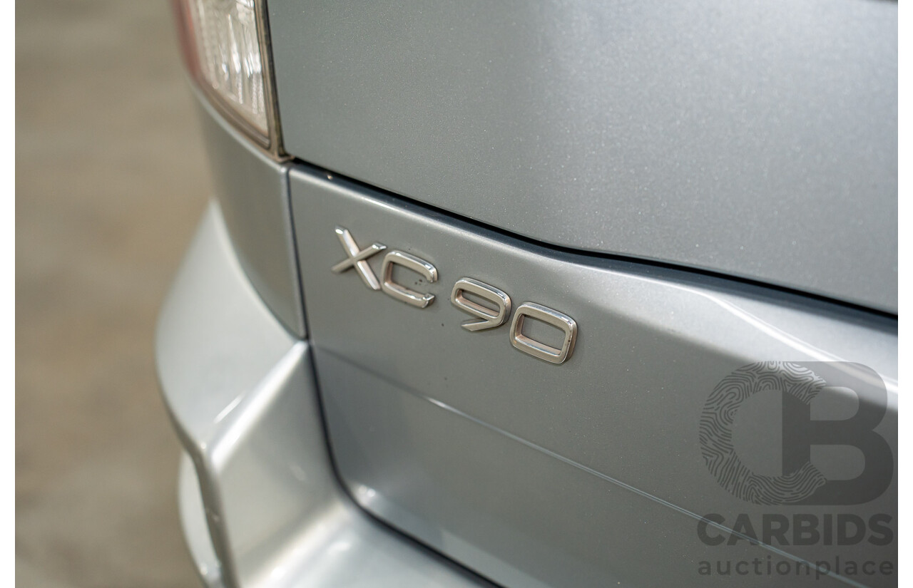 1/2013 Volvo XC90 3.2 R-Design MY12 4d Wagon Silver 3.2L
