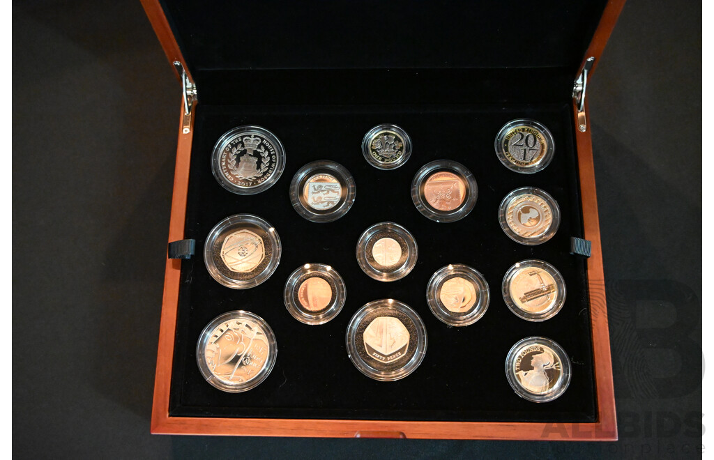 The 2017 United Kingdom Premium Proof Coin Set