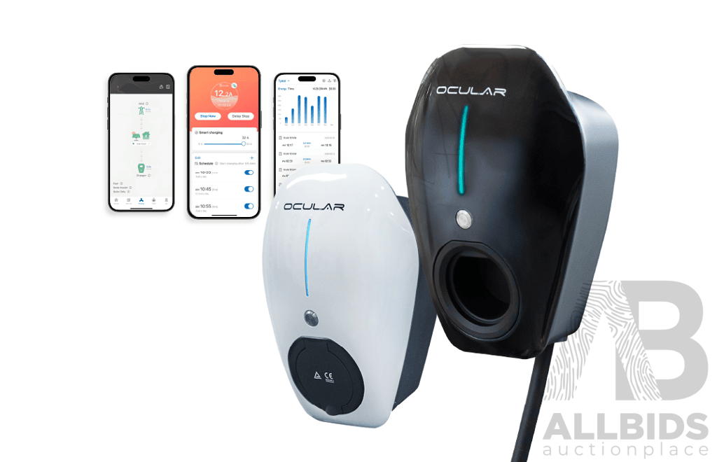 Ocular IQ Home EV Charging System - Valued at $1442