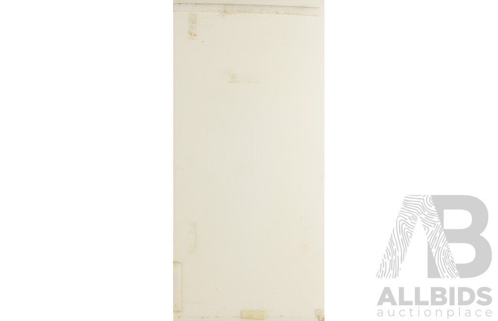 Artist Unknown, (20th Century), Standing Portrait of Peter Brock AM (1945-2006), Colour Photograph on Perspex Panel, 101H x 48W cm