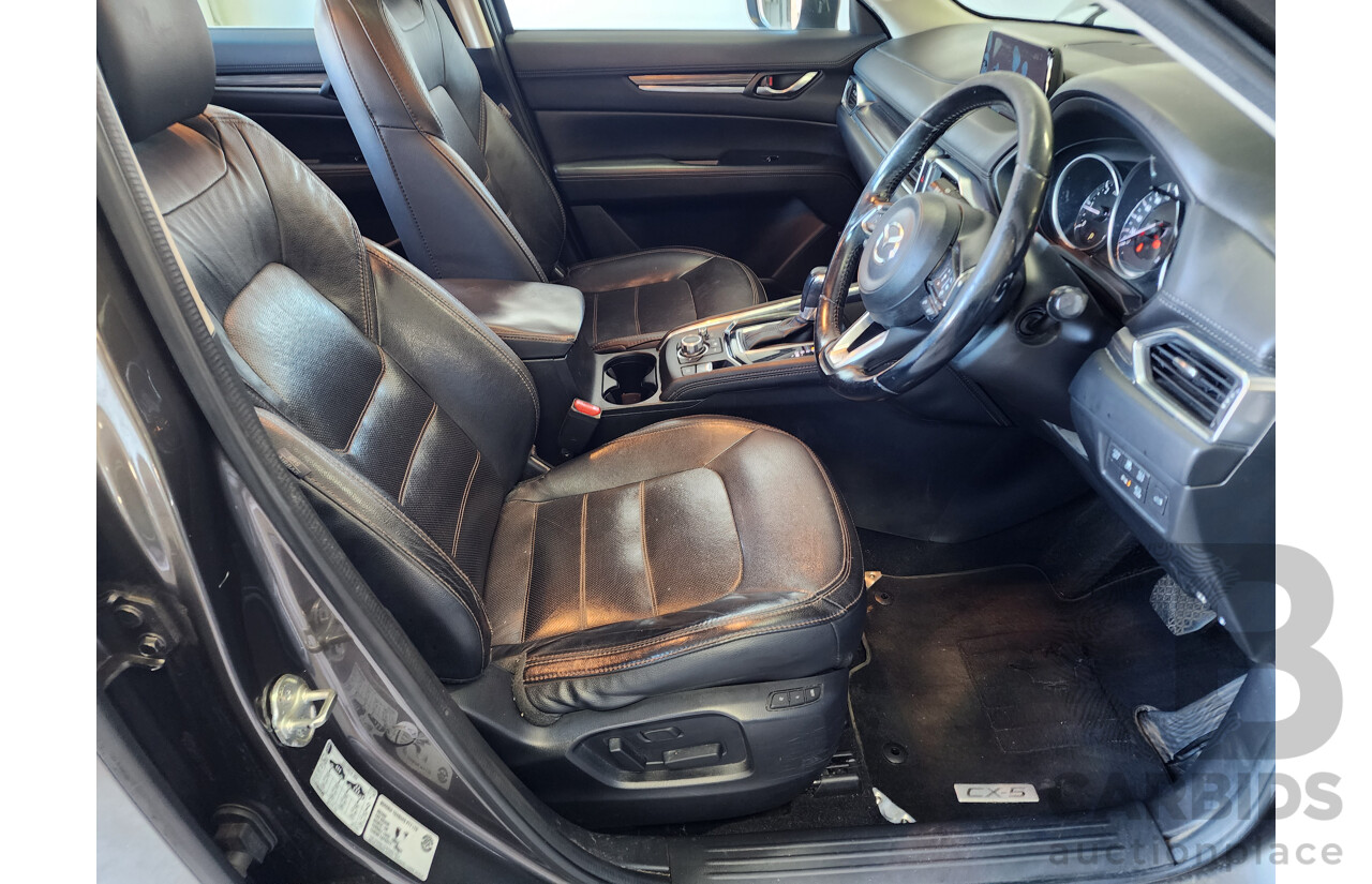 3/2018 Mazda Cx-5 Akera (4x4) MY18 4d Wagon Grey 2.2L