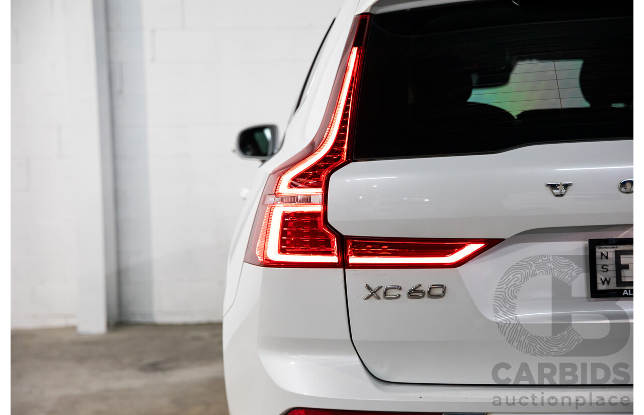 11/2019 Volvo XC60 T5 Inscription (AWD) 246 MY20 4d Wagon Ice White Turbo 2.0L