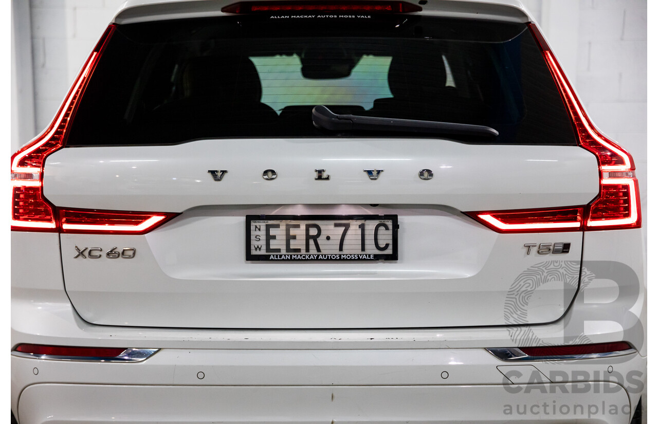 11/2019 Volvo XC60 T5 Inscription (AWD) 246 MY20 4d Wagon Ice White Turbo 2.0L