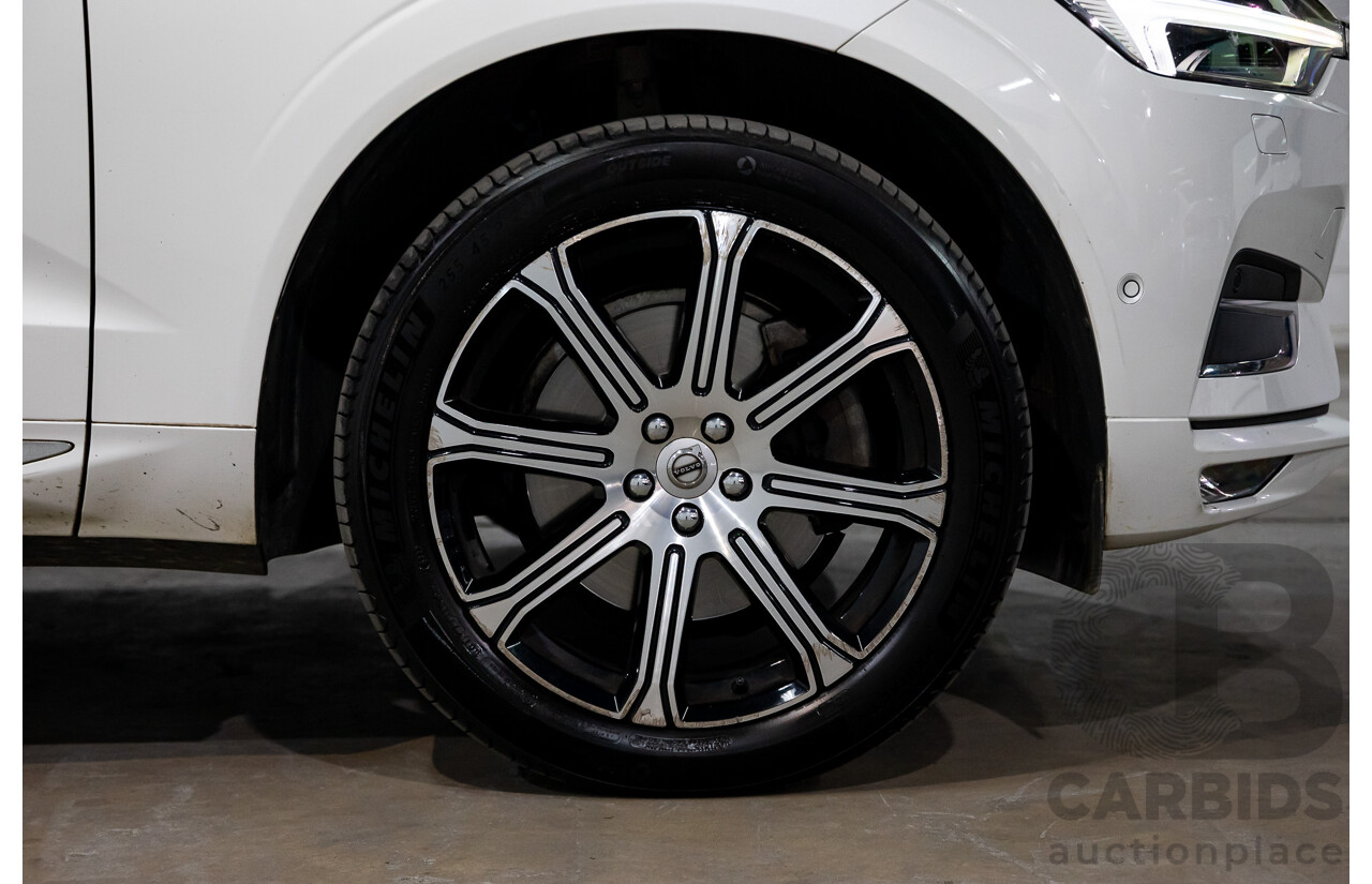 11/2019 Volvo XC60 T5 Inscription (AWD) 246 MY20 4d Wagon Ice White Turbo 2.0L