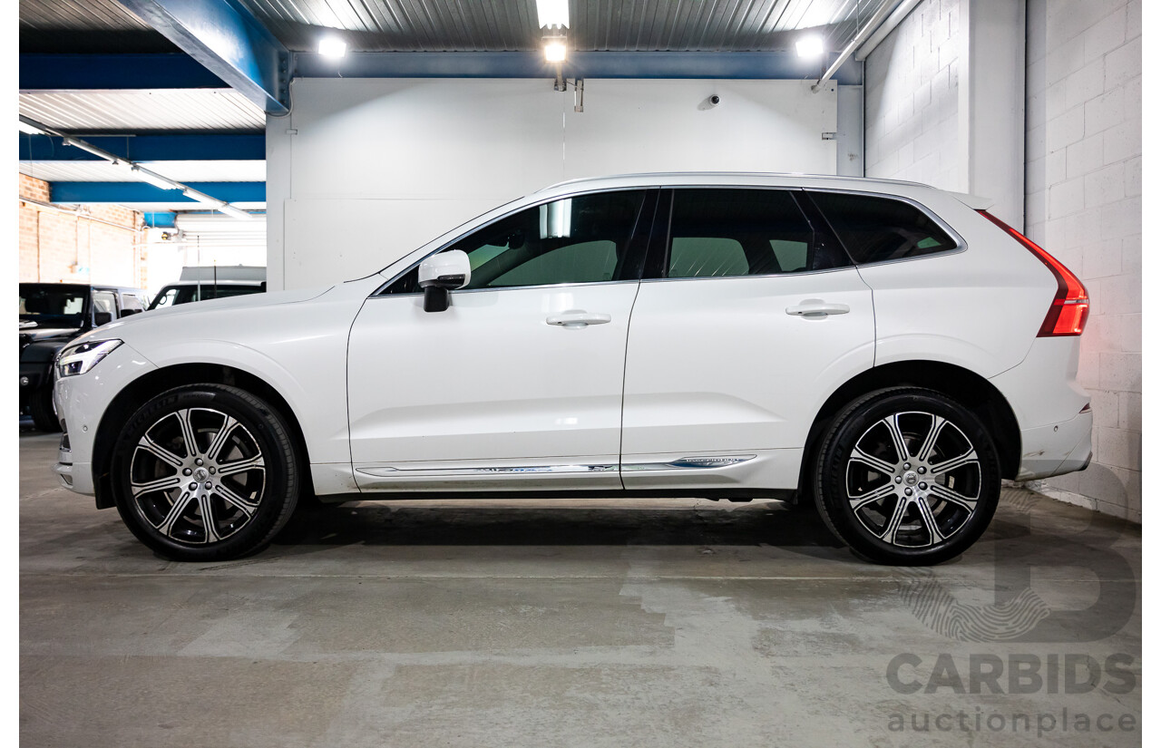 11/2019 Volvo XC60 T5 Inscription (AWD) 246 MY20 4d Wagon Ice White Turbo 2.0L