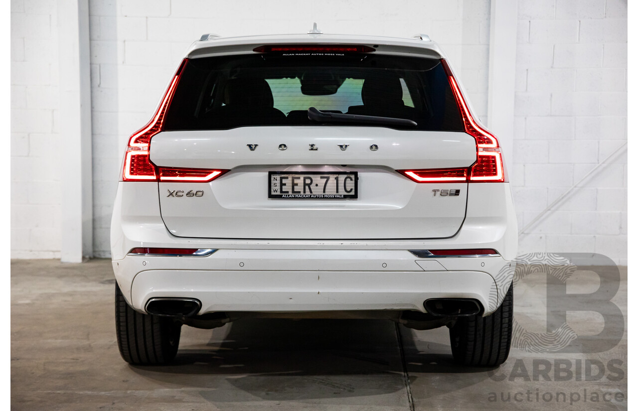 11/2019 Volvo XC60 T5 Inscription (AWD) 246 MY20 4d Wagon Ice White Turbo 2.0L