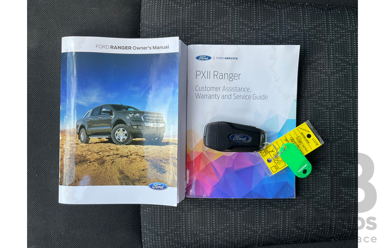 01/2018 Ford Ranger XLS 3.2 (4x4) 4x4 PX MKII MY18 Dual Cab Utility Grey 3.2L